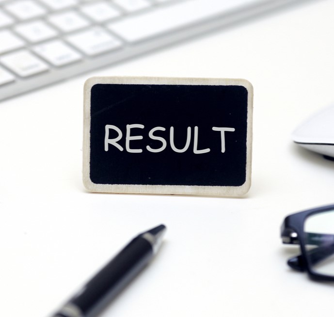 Notification of results